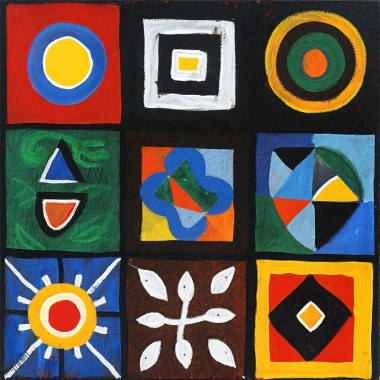 4019 Abstract_painting_of_nine_squares_with copy